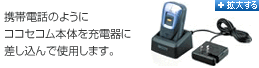 �g�ѓd�b�̂悤�ɃR�R�Z�R���{�̂��[�d��ɍ�������Ŏg�p���܂��B