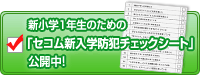 �V���w1�N���̂��߂́u�Z�R���V���w�h�ƃ`�F�b�N�V�[�g�v���J���I